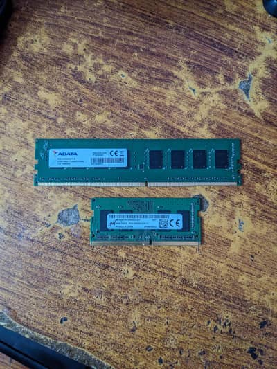 4GB PC DDR4 RAM & 4GB DDR4 Laptop RAM