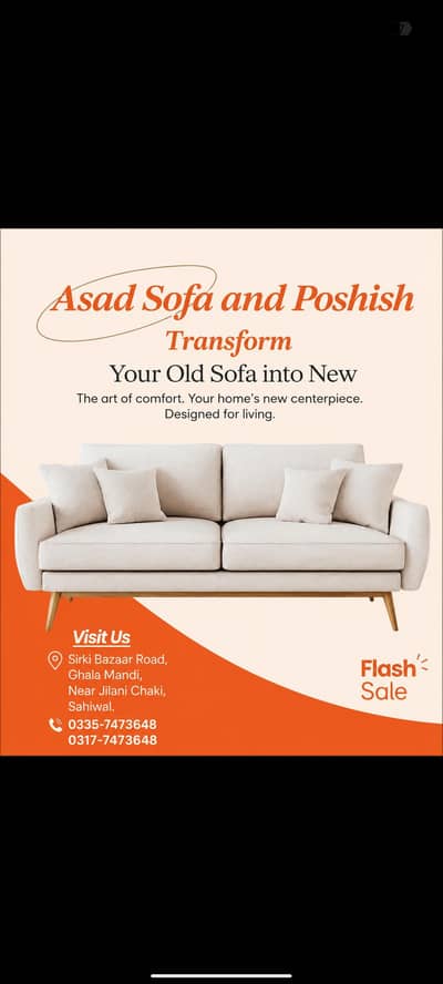 sofa and furniture repairing