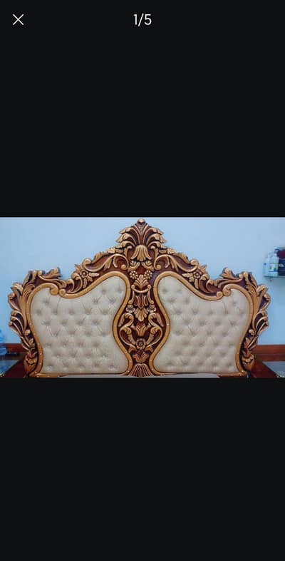 Deco Painted King Bed