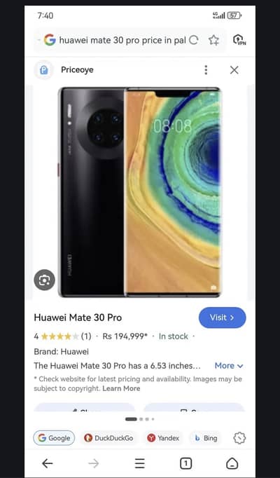 Mate 30 pro 8 gb 256 gb