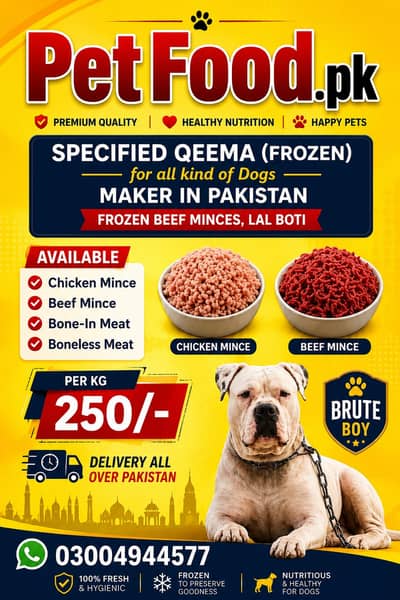 Fresh Chicken & Beef Raw Dog Food for Dogs