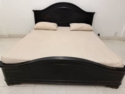 Wooden bed