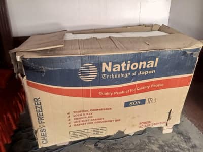 Unused National Model 805 Tr3 D Freezer With Out-Dated Warranty