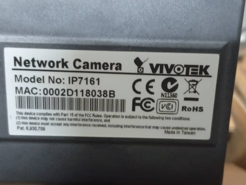 VIVOTEK IP NETWORK CAMERA 4