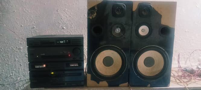 10 inch 2 daby 1 amplifir