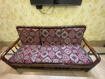 Pure wooden sofa set