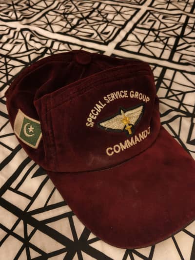 original pak army red velvet ssg cap