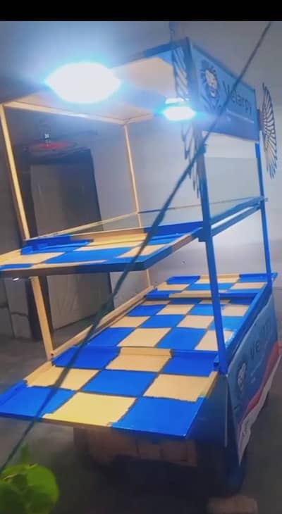 futuristic stall