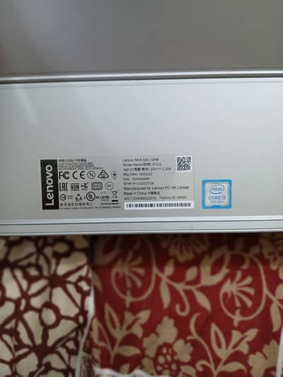 Lenovo surface laptop slim core i3 7th generation exchange possible.