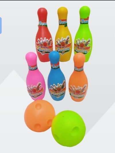colorful bowling
