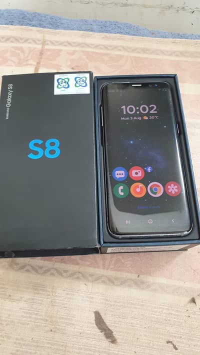 Samsung Mobile S8 Dual sim pta official Approved