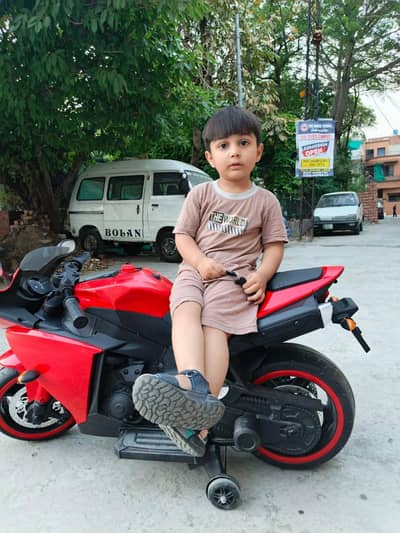 Kids Electric Bike Look Like Aa New