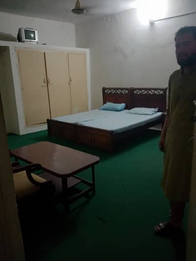 Main Cantt Furnished Bedroom Available For Rent Excellent location Near Girja Chowk