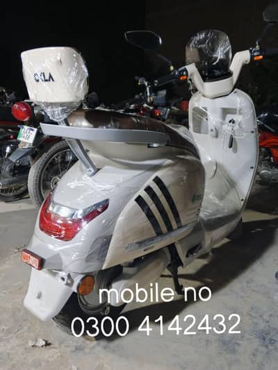 ELECTRIC SCOOTY OKLA available contact at 0300 4142432