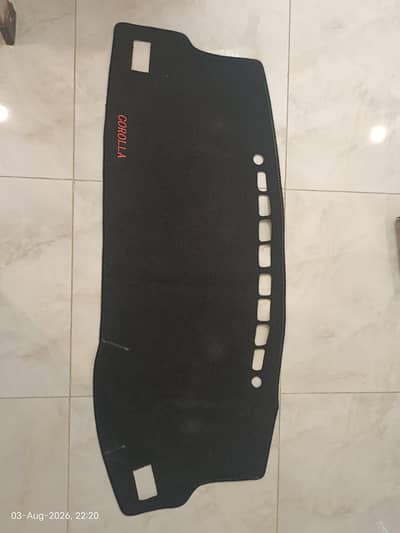 Corolla dashboard mat and Honda fit indash panel