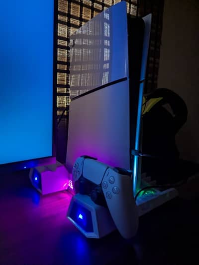 PS5 Slim Disc Edition + LED TV | Complete Gaming Setup