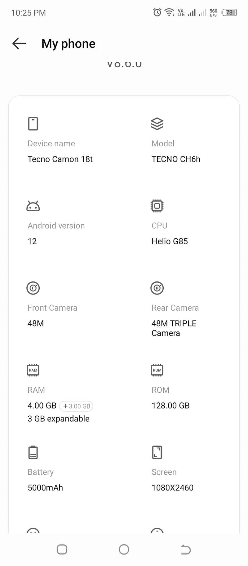 Tecno CAMON 18T 6