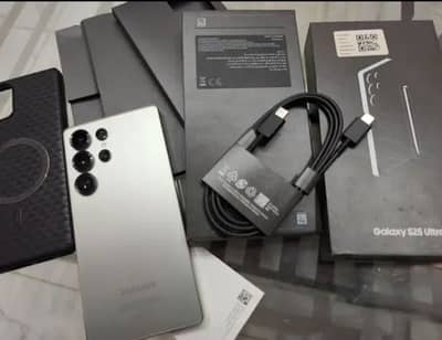 Samsung Galaxy S 25 ultra PTA approved 12 GB RAM 512 GB memory