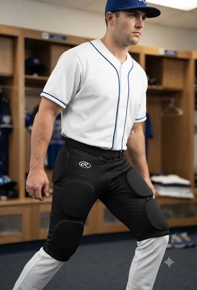 Rawlings Baseball Sliding Shorts A+ Quality (Bulk Stock)