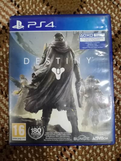 PS4 Destiny Disc – Original – Excellent Condition – Complete with Box