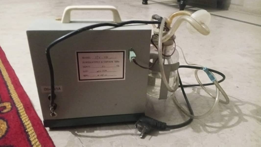 electric suction machine 1