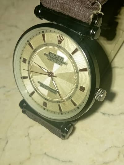Rolex men's wrist watch