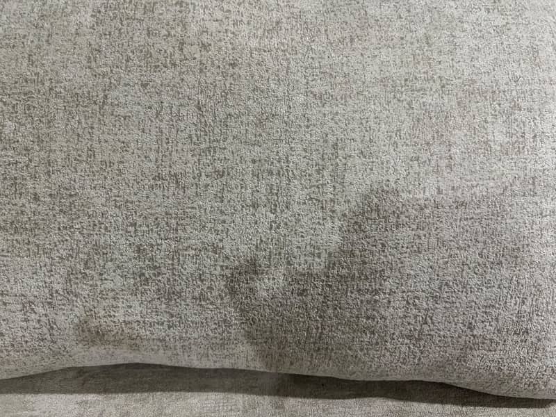 Offwhite colour L shaped sofa 2