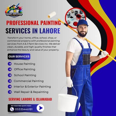Professional Painting Services in Lahore | House & Office Painting