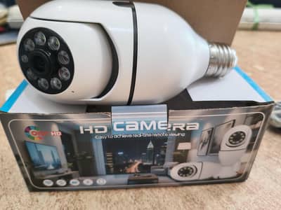 Bulb Camera wifi With two way intrecom