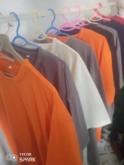 drop shoulder T-shirt