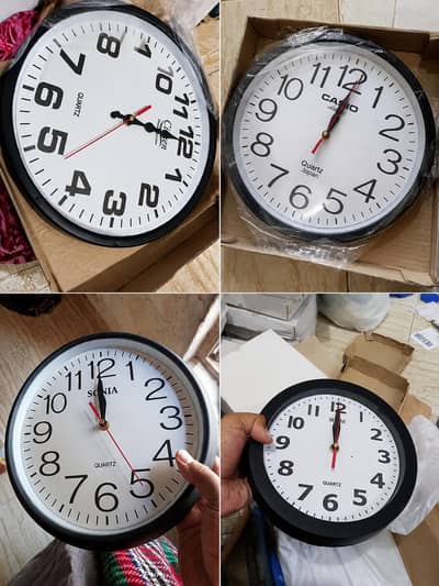 new wall clock at factory rate