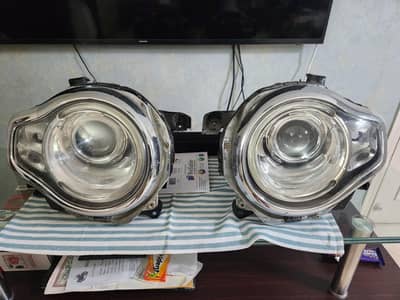 Suzuki Hustler original headlights perfect working  with bulbs !