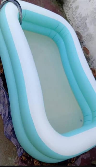 new swimming pool one week use