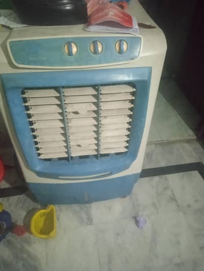 room cooler with 12 volt moter