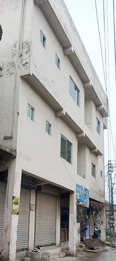 6 marla triple story plaza for sale