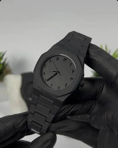 Men’s Black Carbon Fiber Watch ⌚ | Premium Matte Design | COD Availabl