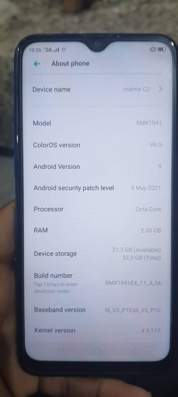 Realme C2 0