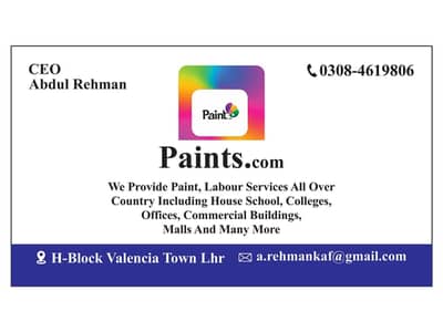 Paints. com providing complete paint, labour solution for your dream ho