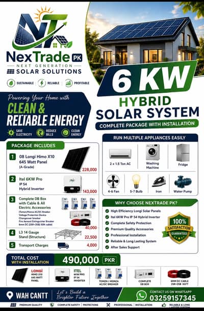 Solar system installation