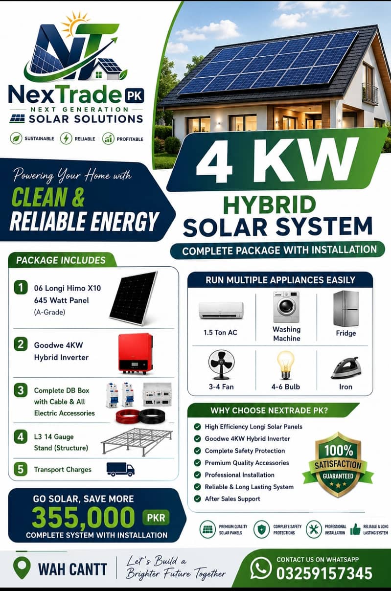 Solar system installation 1