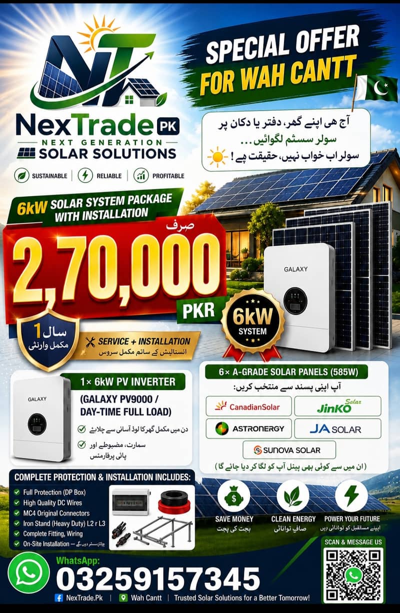 Solar system installation 3