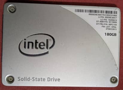 Intel 180GB SSD Original | 90%+ Health | 100% Working