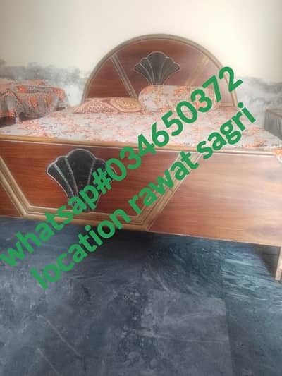 Double Bed with matress urgent sale