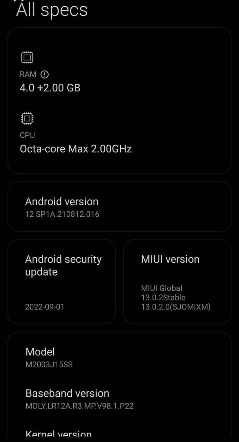 Xiaomi Redmi Note 9 3