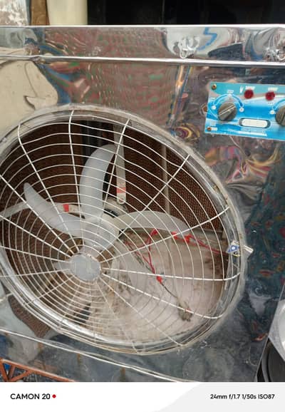 air cooler silver body 12 v