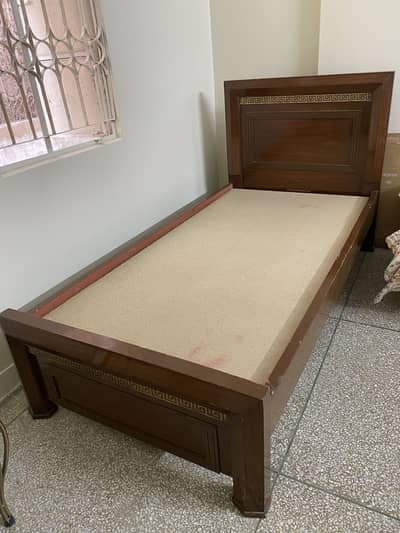 Single Bed With Mattress Brand New