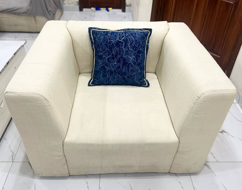 7 seater Sofas Set and Table 2