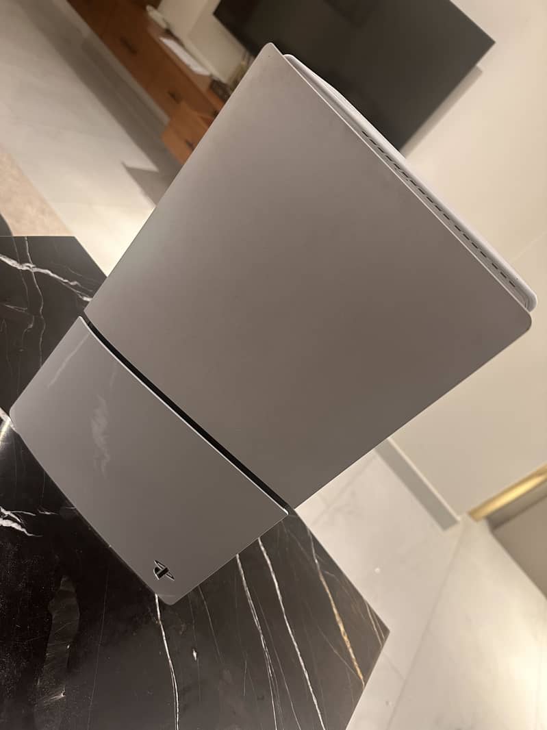 PS5 Slim with controllers 3