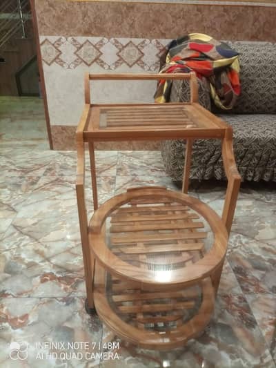 wooden serving tray
