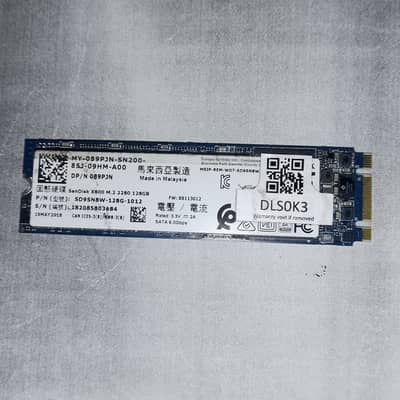 SanDisk X600 128GB M. 2 SATA SSD  (کمی کی جا سکتی ہے) (negotiable)